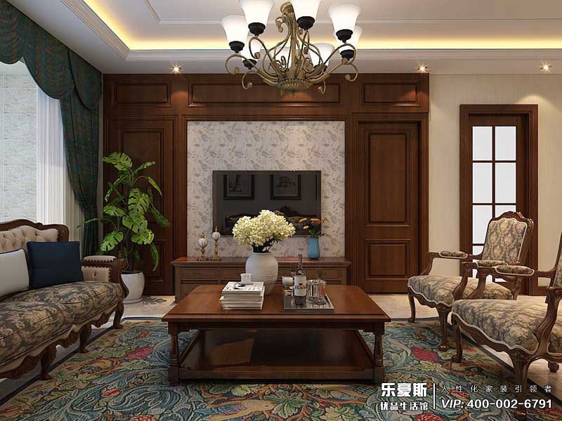 盛紫中央公園美式風(fēng)格裝修設(shè)計