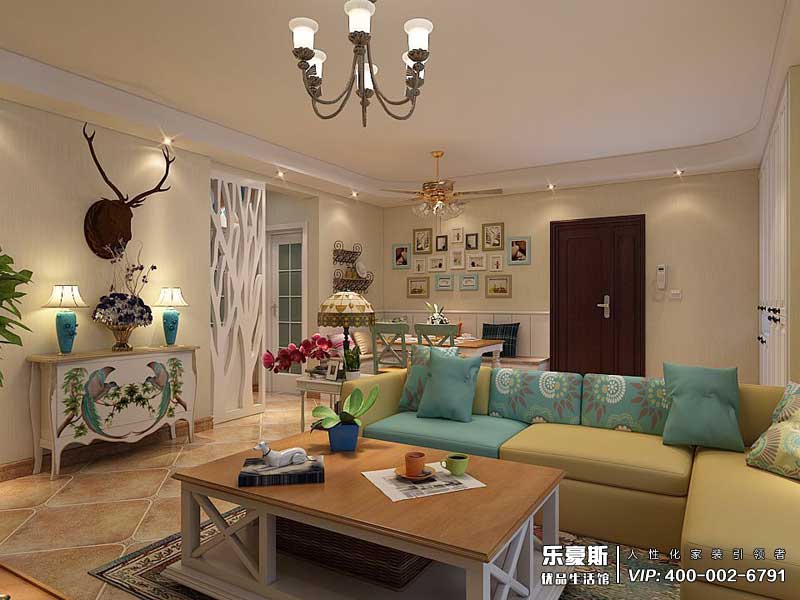 盛景八方美式田園裝修效果圖