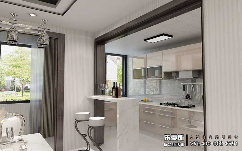 星湖國際花園現(xiàn)代裝修效果圖