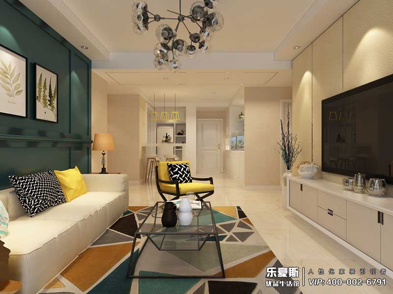 筑源1836現(xiàn)代風格裝修效果圖