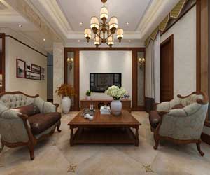 中儲七星公館美式風(fēng)格裝修效果圖