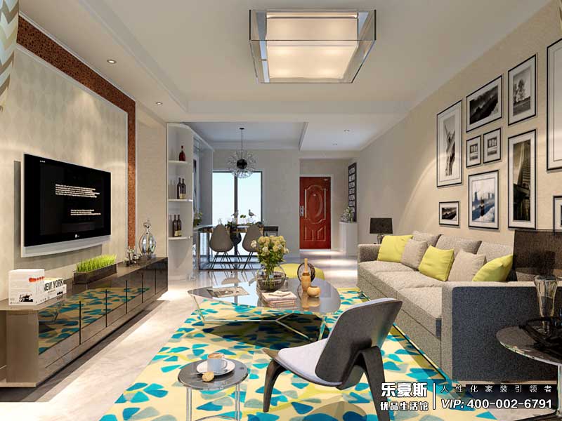 石銅府現代風格裝修效果圖