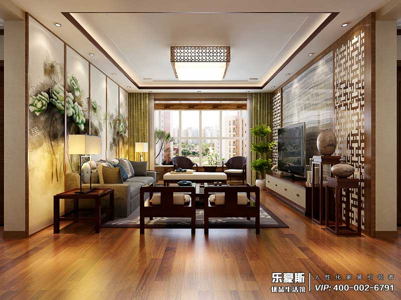 弘達商務新中式風格裝修