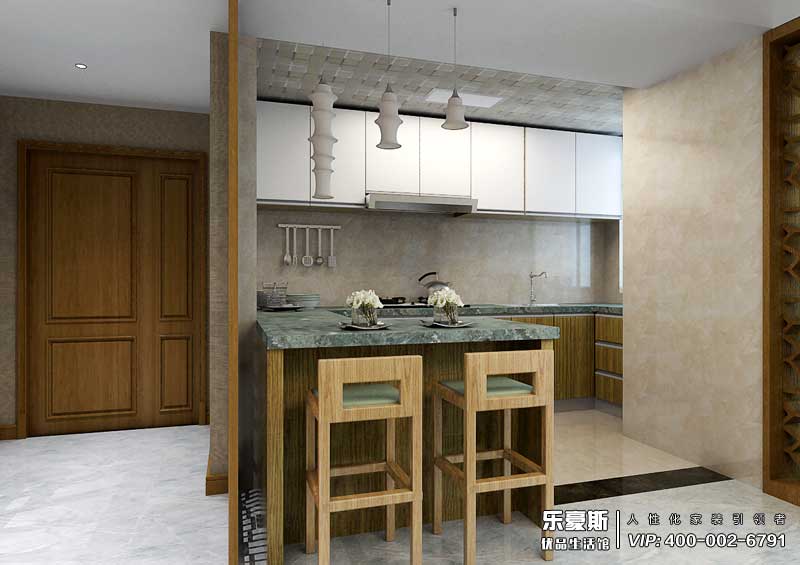 鑫界王府新中式風(fēng)格裝修效果圖