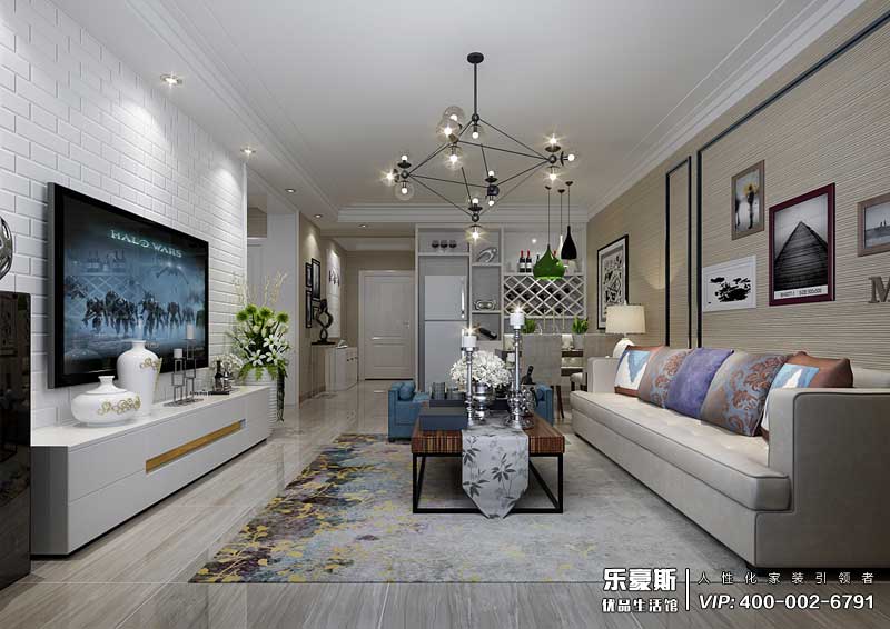 天山壹方中心現(xiàn)代風格裝修效果圖