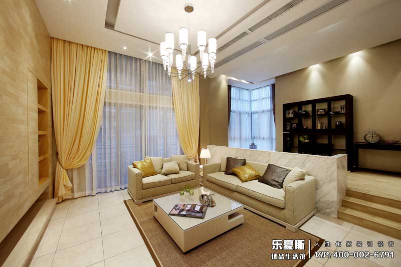 星湖國(guó)際花園現(xiàn)代簡(jiǎn)約裝修效果圖