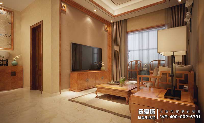 國仕山新中式裝修效果圖