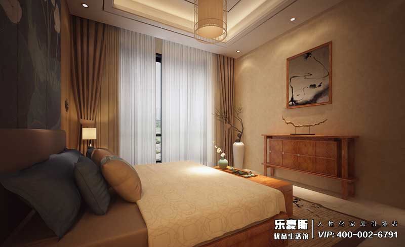 國仕山新中式裝修效果圖