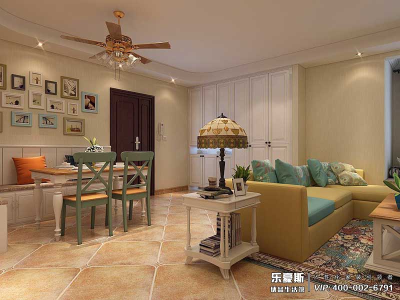 河北國際商會廣場美式風(fēng)格裝修