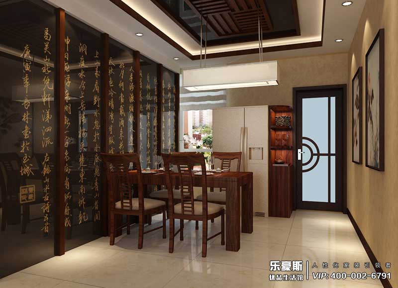 林蔭大院中式風格裝修設計