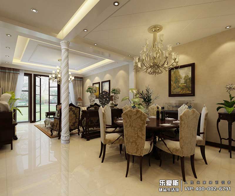 中儲七星公館歐式風格裝修效果圖