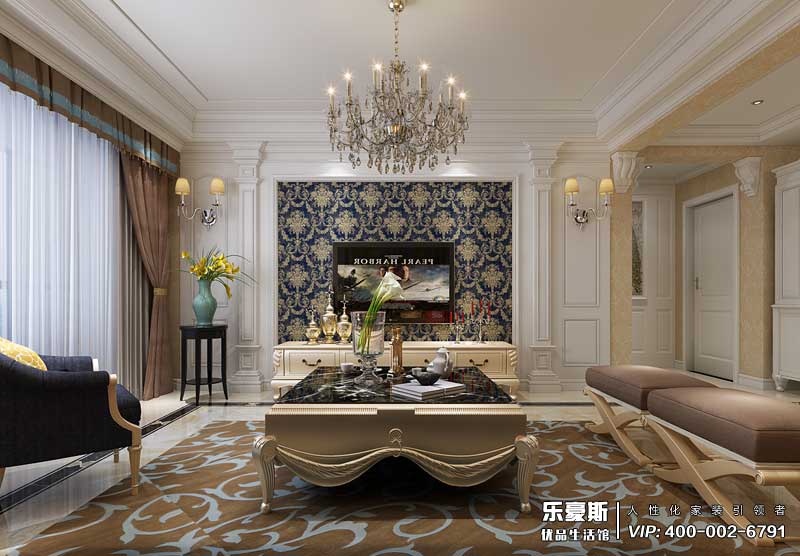 石家莊陽(yáng)光里歐式風(fēng)格裝修效果圖