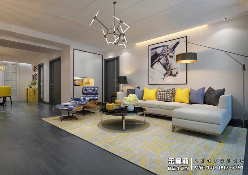 世紀公館北歐風格裝修效果圖