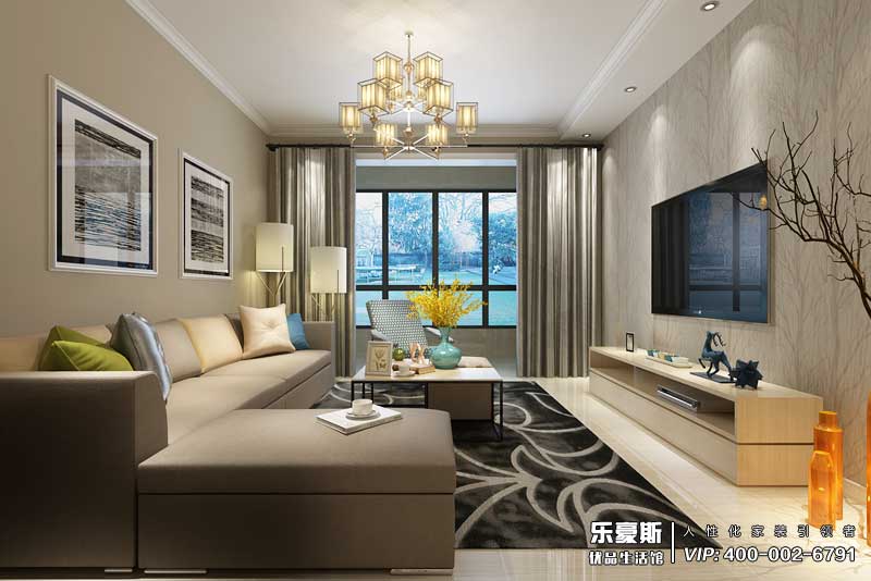 天洲視界城現(xiàn)代簡(jiǎn)約風(fēng)格裝修效果圖