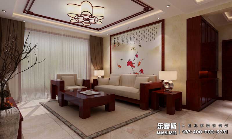 鉑宮時代中式風(fēng)格裝修效果圖