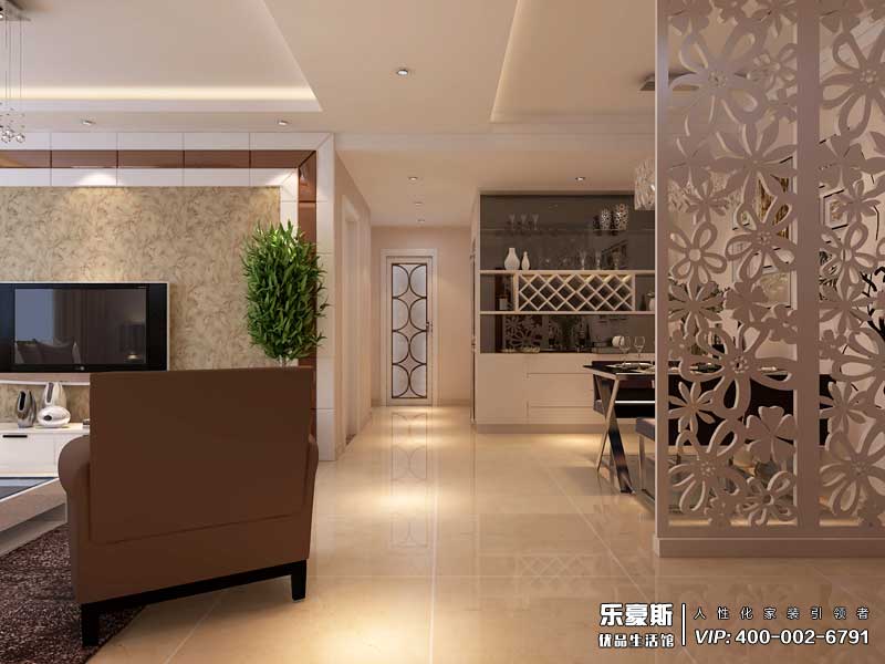 御河上院120平米現(xiàn)代風(fēng)格裝修效果圖