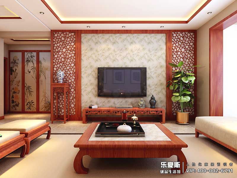 盛世御城中式風(fēng)格裝修效果圖