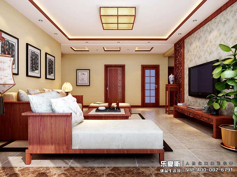 盛世御城中式風(fēng)格裝修效果圖