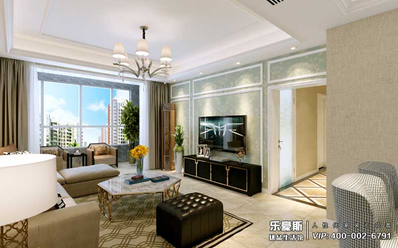 潤(rùn)德天悅城現(xiàn)代簡(jiǎn)約風(fēng)格裝修效果圖