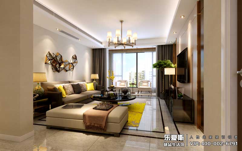 華普城現(xiàn)代風格裝修效果圖