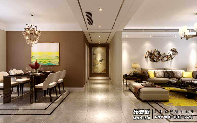 華普城現(xiàn)代風格裝修效果圖