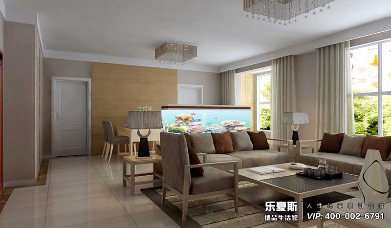 雍雅錦江花苑北歐風(fēng)格裝修效果圖