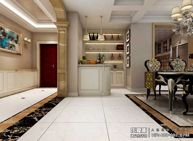 御河上院223平米歐式風(fēng)格裝修效果圖