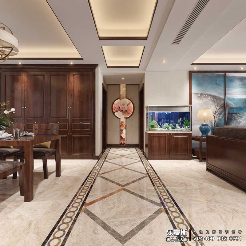 想象國際新中式風格裝修效果圖