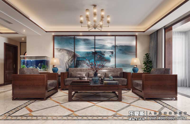 想象國際新中式風格裝修效果圖