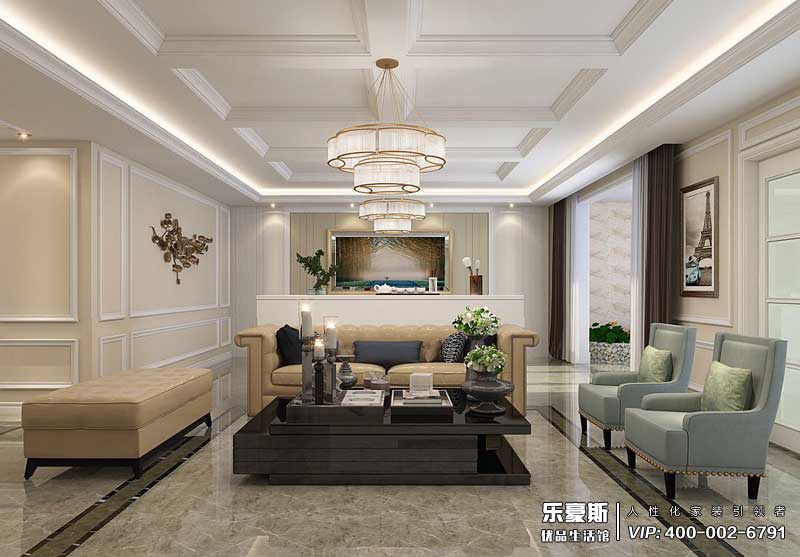 想象國際四室兩廳裝修效果圖