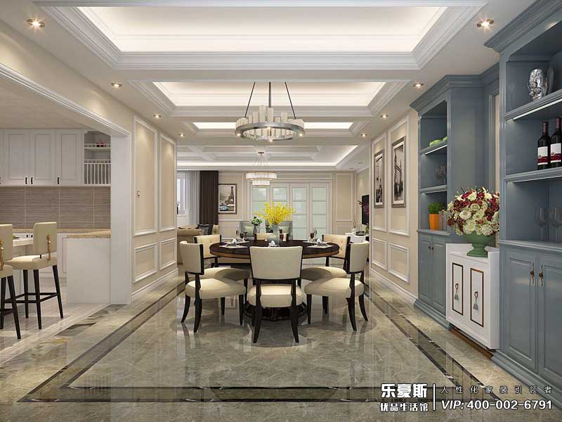 想象國際四室兩廳裝修效果圖