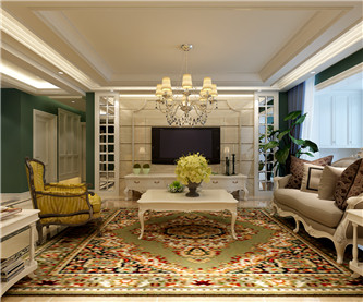 眾美綠都/歐式風(fēng)格/120㎡/三室兩廳