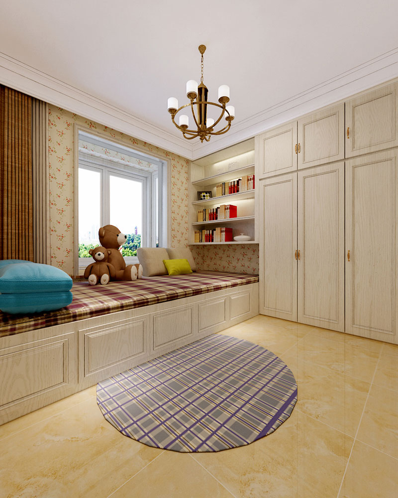 上東區(qū)98平米兩室一廳田園風(fēng)格