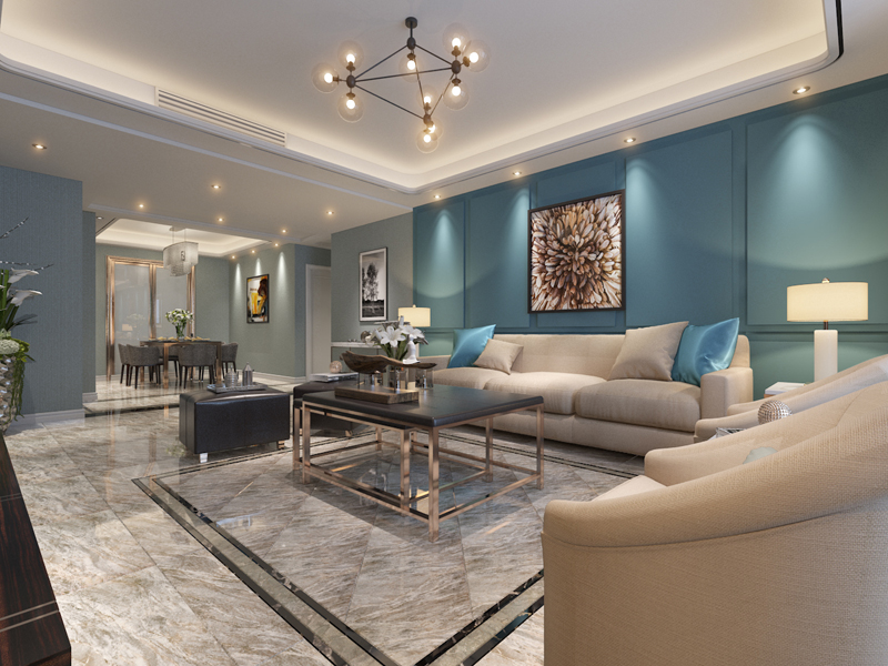 碧景園170平米三室二廳兩衛(wèi)現(xiàn)代風格