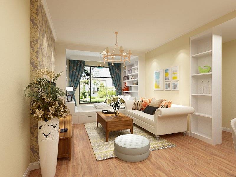 天海譽(yù)天下/88平米/美式風(fēng)格