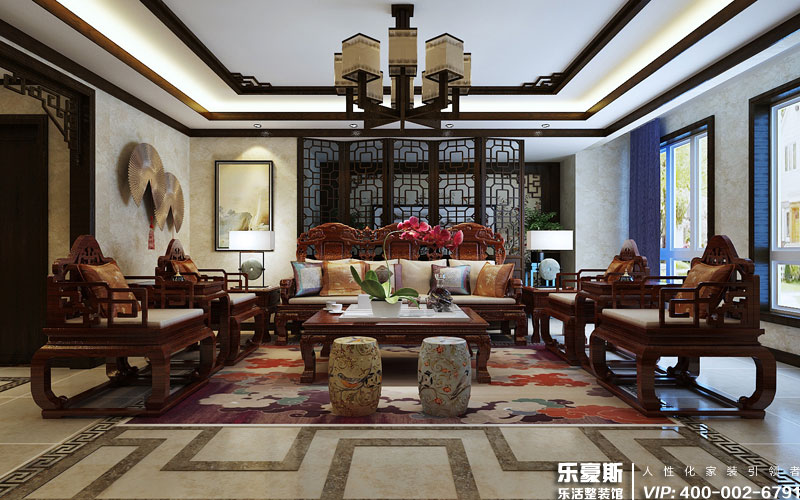 正定墅洋居禮別墅360㎡中式