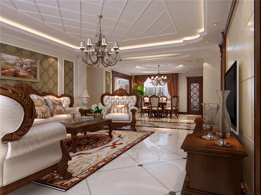 盛邦大都會(huì)/218平米/歐式風(fēng)