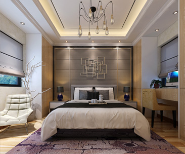 碧桂園180平米三層美式風(fēng)格裝修案例