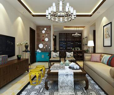 紅星國際130㎡中式