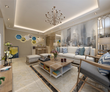 上和原著110二室一廳一衛(wèi)簡約風(fēng)格