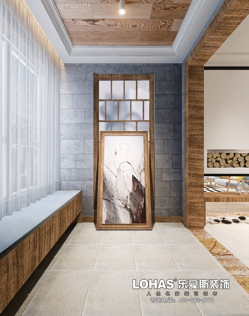 卓達(dá)明郡200平米越層北歐風(fēng)格