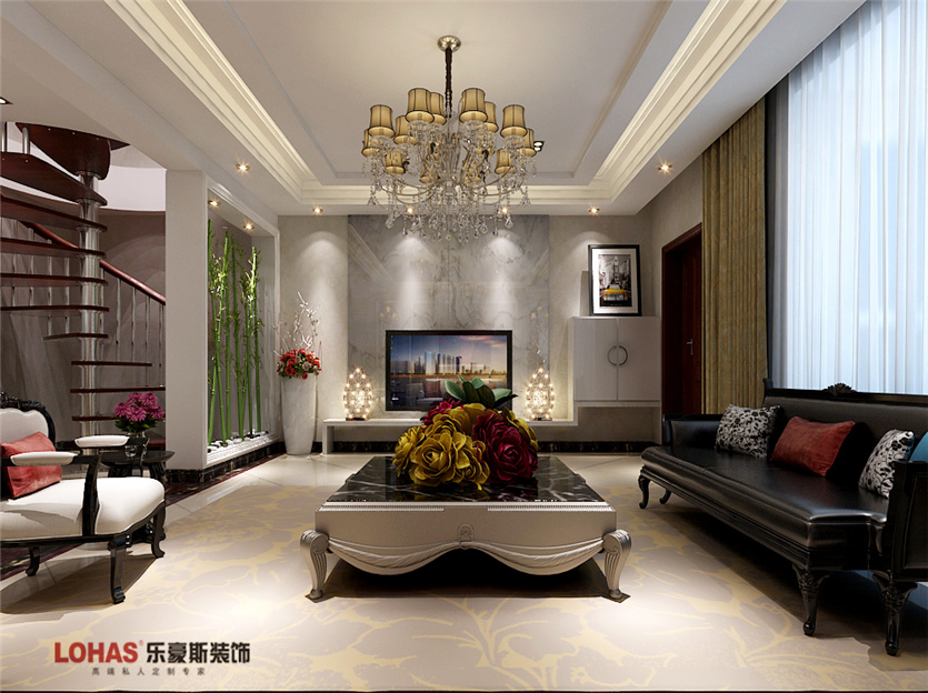 龍鳳湖別墅280平后現(xiàn)代風(fēng)格