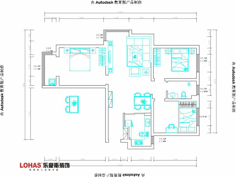 紫晶悅城/115平/美式