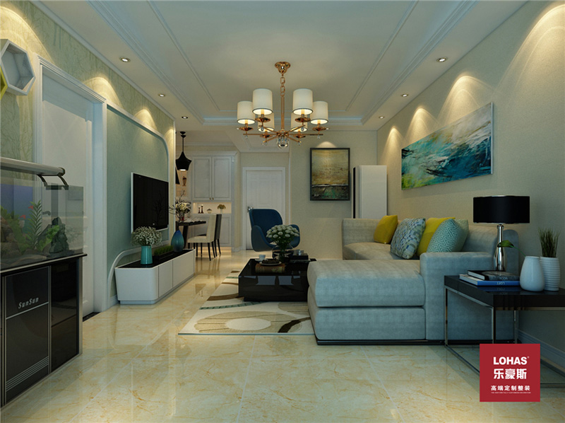 奧北公元/85㎡/現(xiàn)代簡約