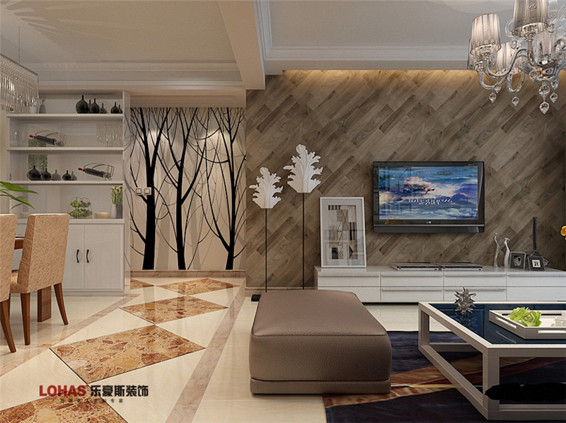 長(zhǎng)九中心127平簡(jiǎn)約風(fēng)格裝修效果圖