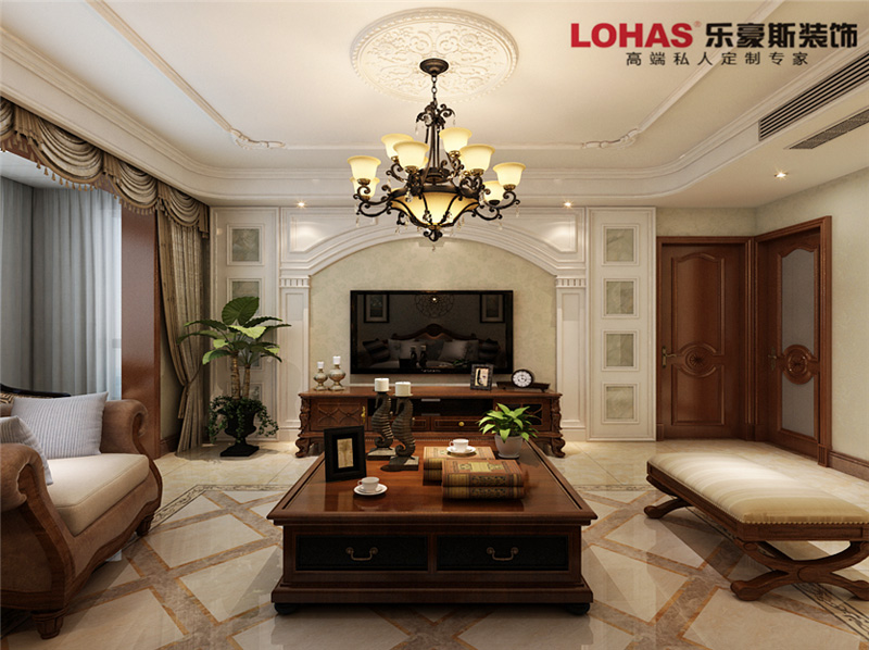 海棠灣美式裝修效果圖