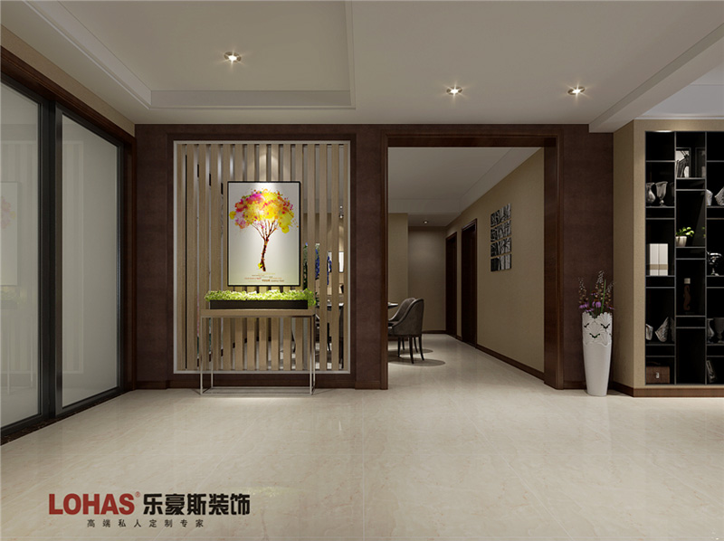 雅清苑180平美式風(fēng)格裝修效果圖