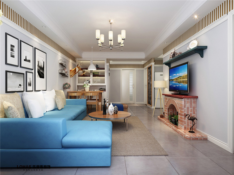 奧北公元/121㎡/北歐風(fēng)