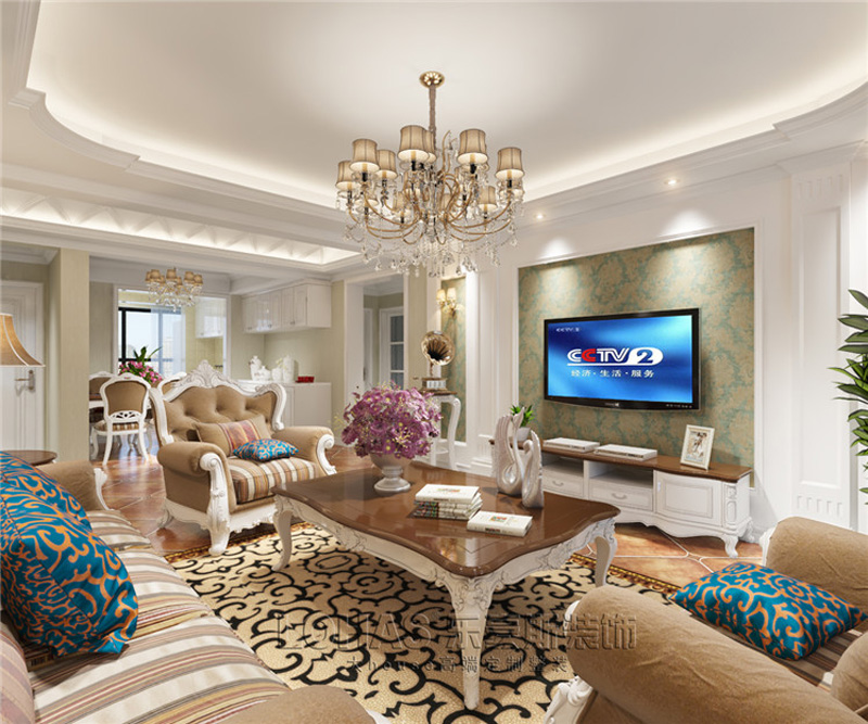 中基碧域140平歐式風(fēng)格