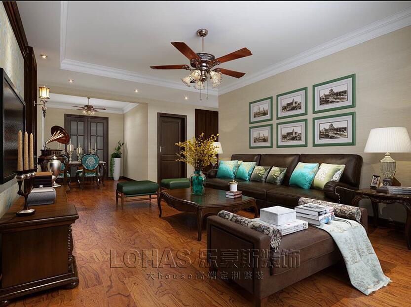 鹿錦苑135平簡美風(fēng)格